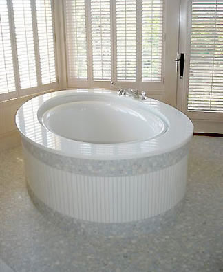 Tiled Soaking Tub